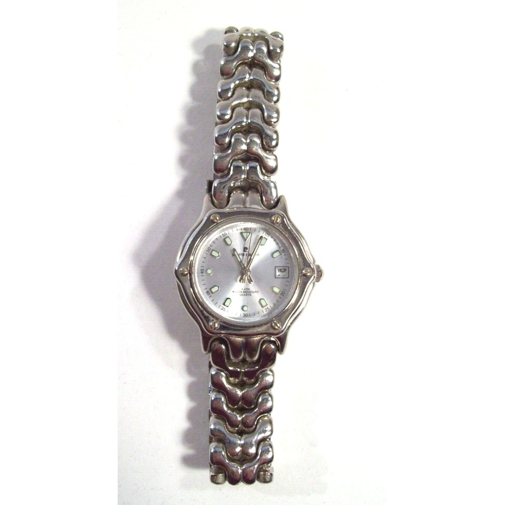 Women's Silver Tone Pierre Cardin Wristwatch, Works